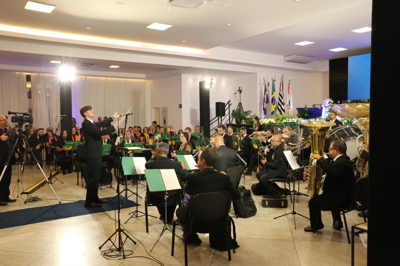 Projeto Quinta Musical de Hortolândia tem concerto da Banda Sinfônica de Sumaré