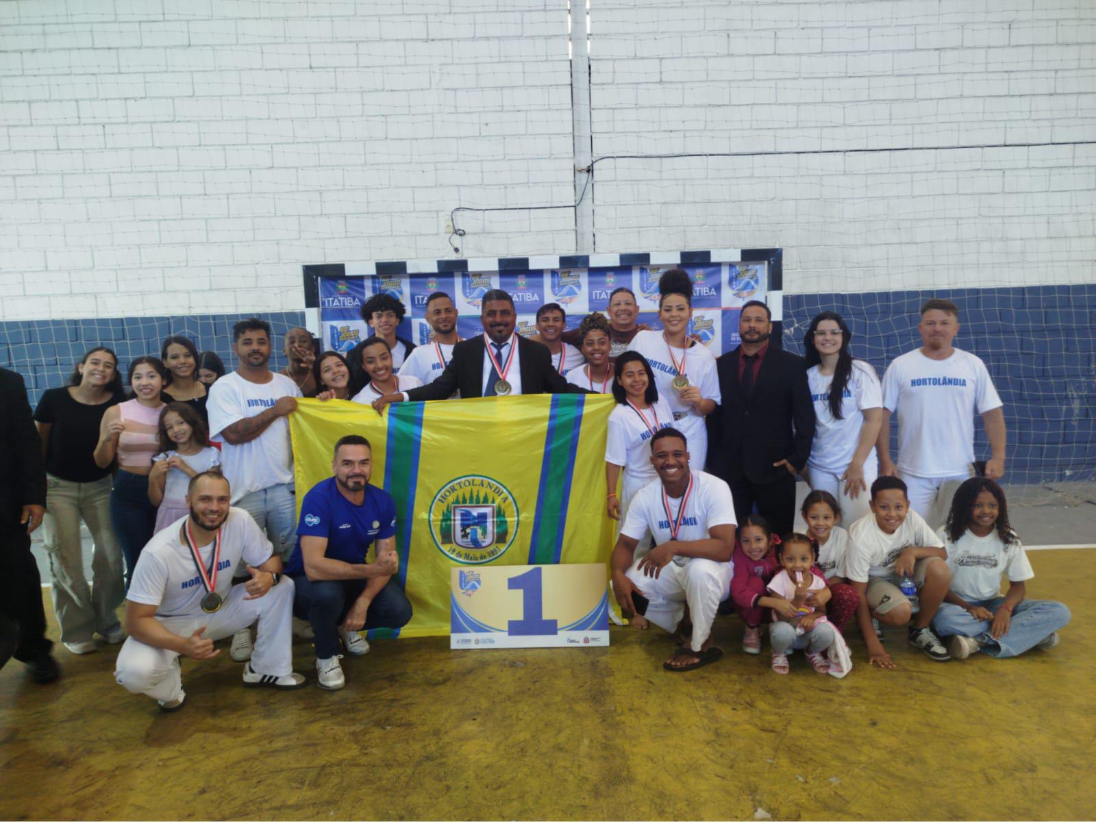 Capoeira de Hortolândia, mais uma vez, é primeiro lugar nos Jogos Regionais de São Paulo